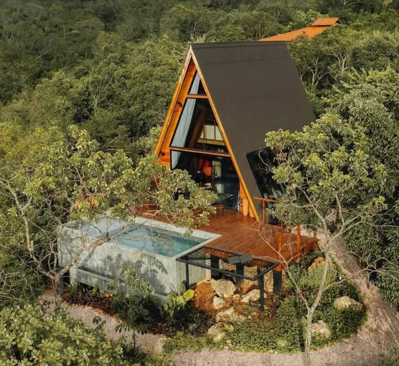 TRINITY 45m² A-Frame Cabin